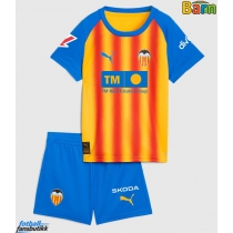 Valencia Tredjedraktsett Barn 2025-26 Kortermet (+ Korte bukser)